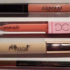 Bundle of Eyeliner, Lipstick, Lip Gloss, Concealer